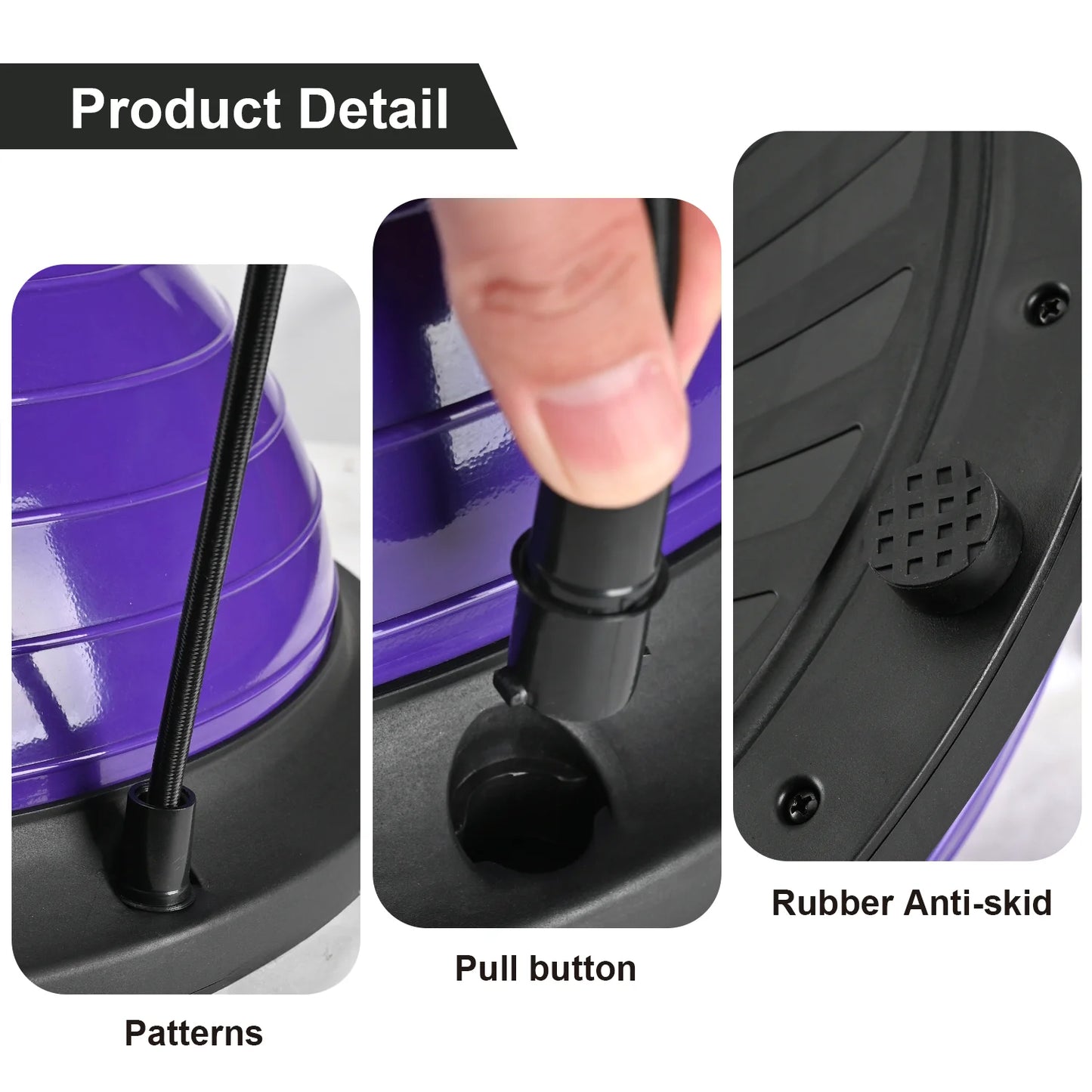 46cm Smooth Wave Speed Ball Pilates Yoga Balance Ball - Pape'sShop