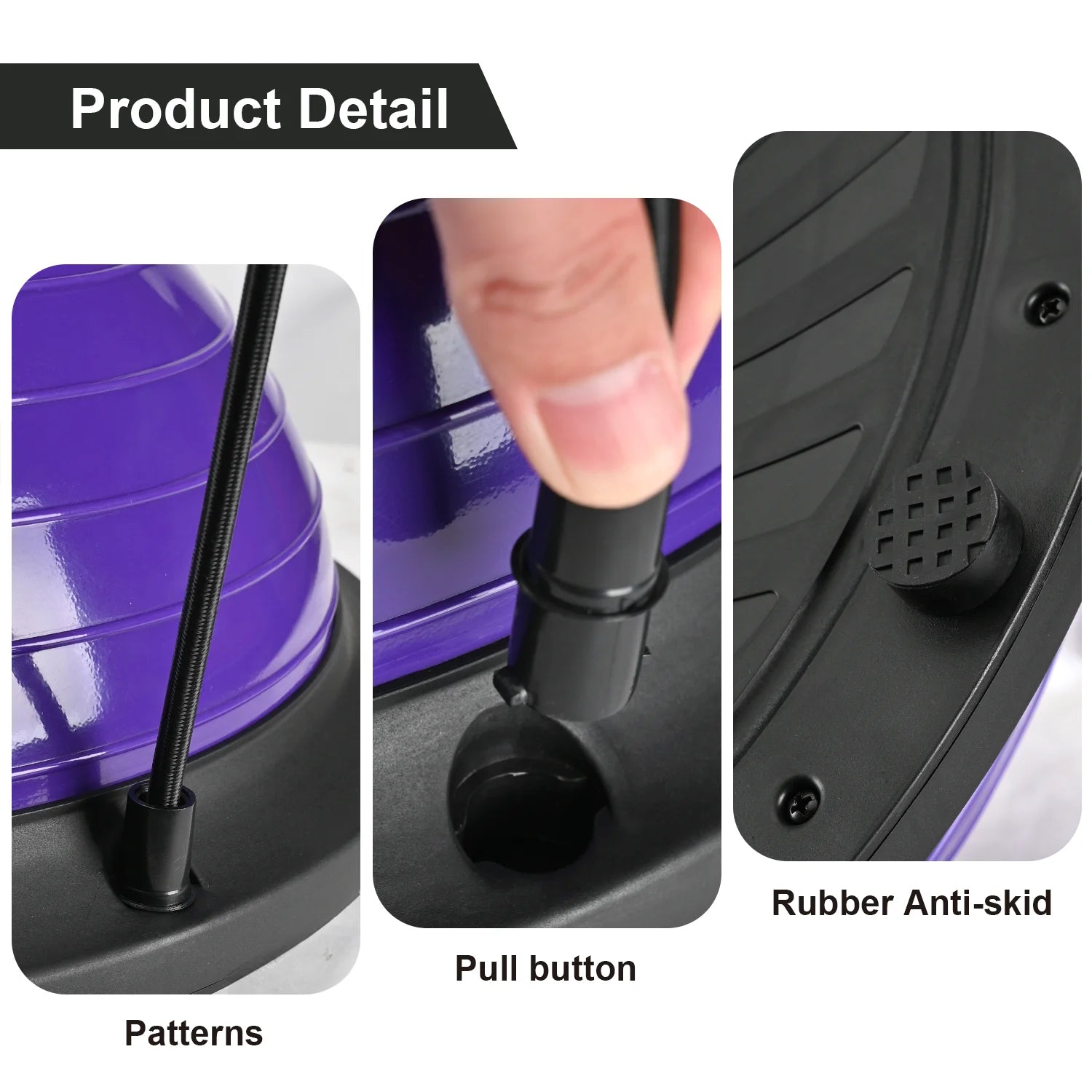 46cm Smooth Wave Speed Ball Pilates Yoga Balance Ball - Pape'sShop