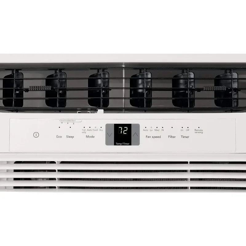 FRIGIDAIRE 12,000 BTU 115V Window-Mounted Compact Air Conditioner with Remote Control, White