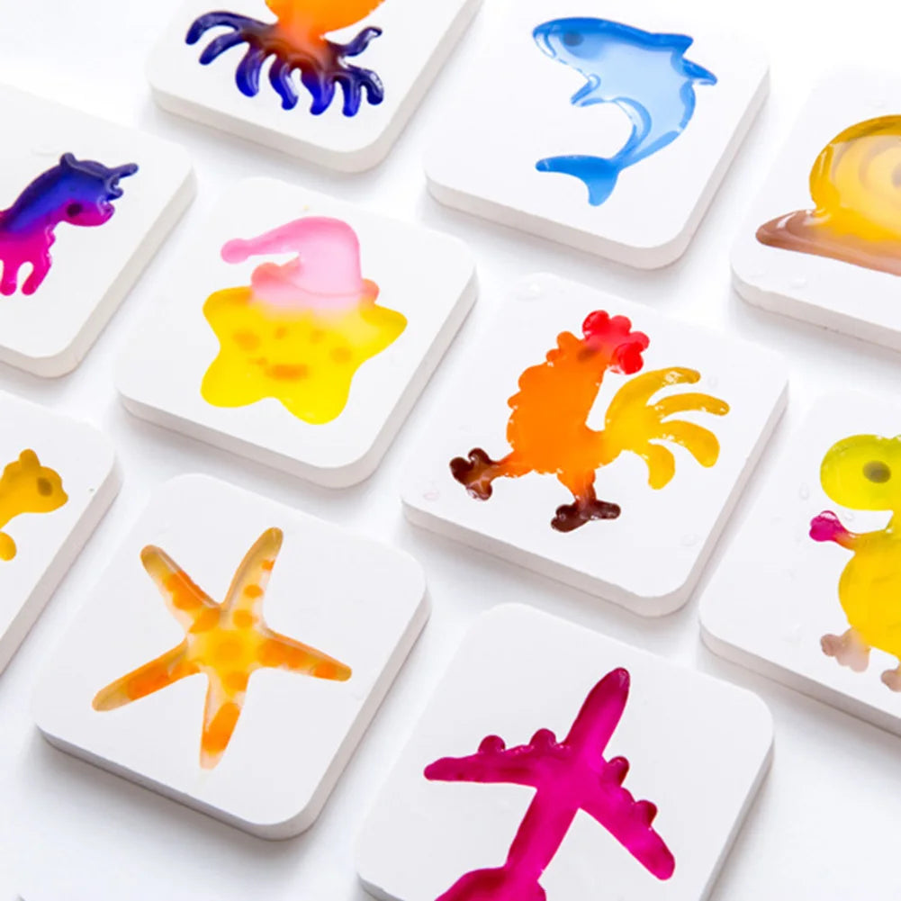 DIY Magic Water Elf Toys Kids Handmade Craft Painting Stickers Fairy Gel Ocean Mold Montessori Education Toys Children Gift - Pape'sShop