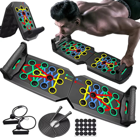 Push-up Board Set Portable Multifunctional Push-up Bar Fitness Equipment - Pape'sShop