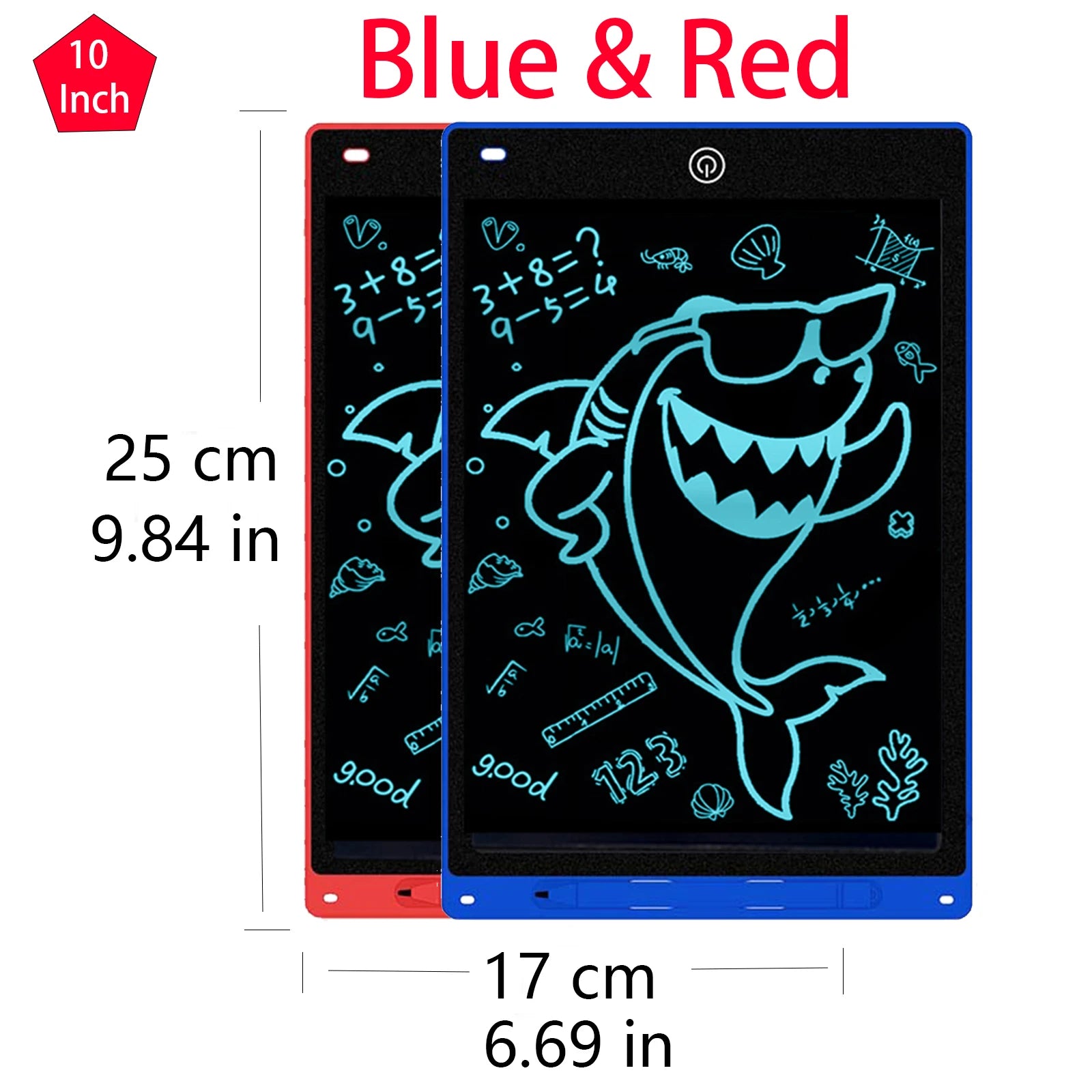 12 Pack LCD Writing Tablet for Kids, 6.5 Inch Colorful Doodle Board Drawing Tablet,toys for children，educational toys - Pape'sShop