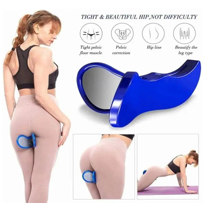 Hip Trainer Gym Kegel Pelvic Floor Muscle Strengthener Inner Thigh Exerciser Home Travel Fitness Equipment Buttocks Exercise - Pape'sShop
