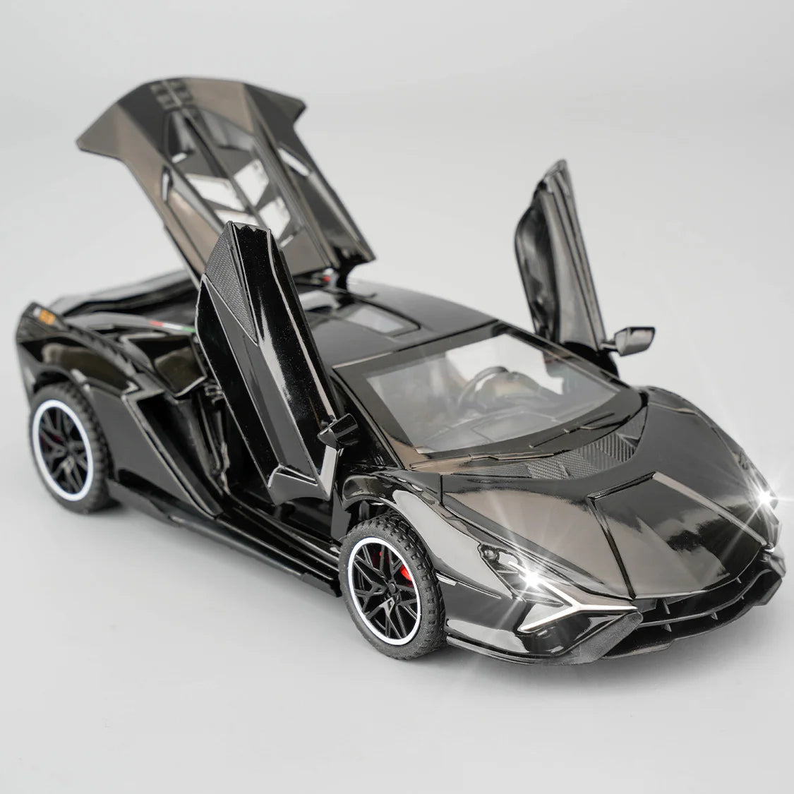 Simulation 1:32 Lambo Alloy Super Car Model Sound Light Collective Miniature Voiture Children Boy Diecast Toy Vehicle - Pape'sShop