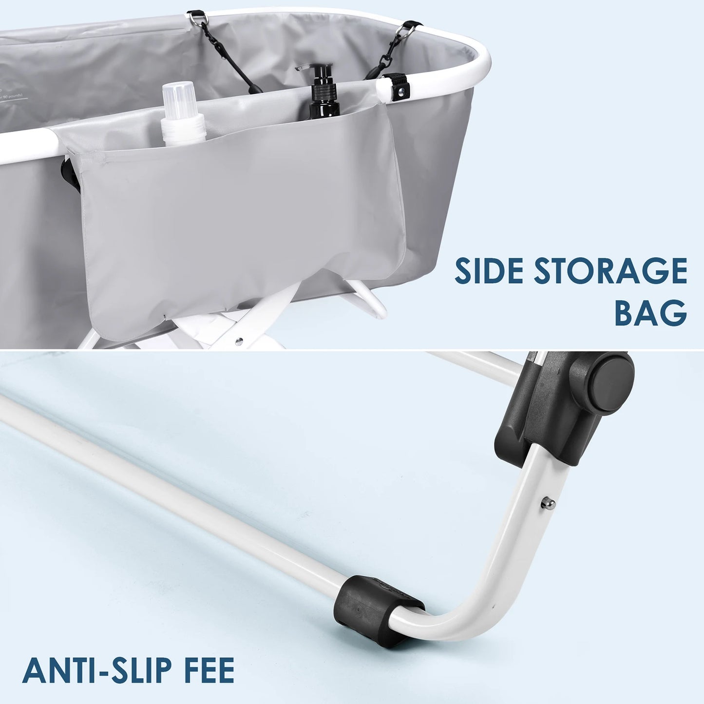 New Portable Pet Bathtub Foldable Elevated Small Medium Dog Bath Tubs for Bathing Shower Grooming Dog Washing Pool for Mascotas - Pape'sShop