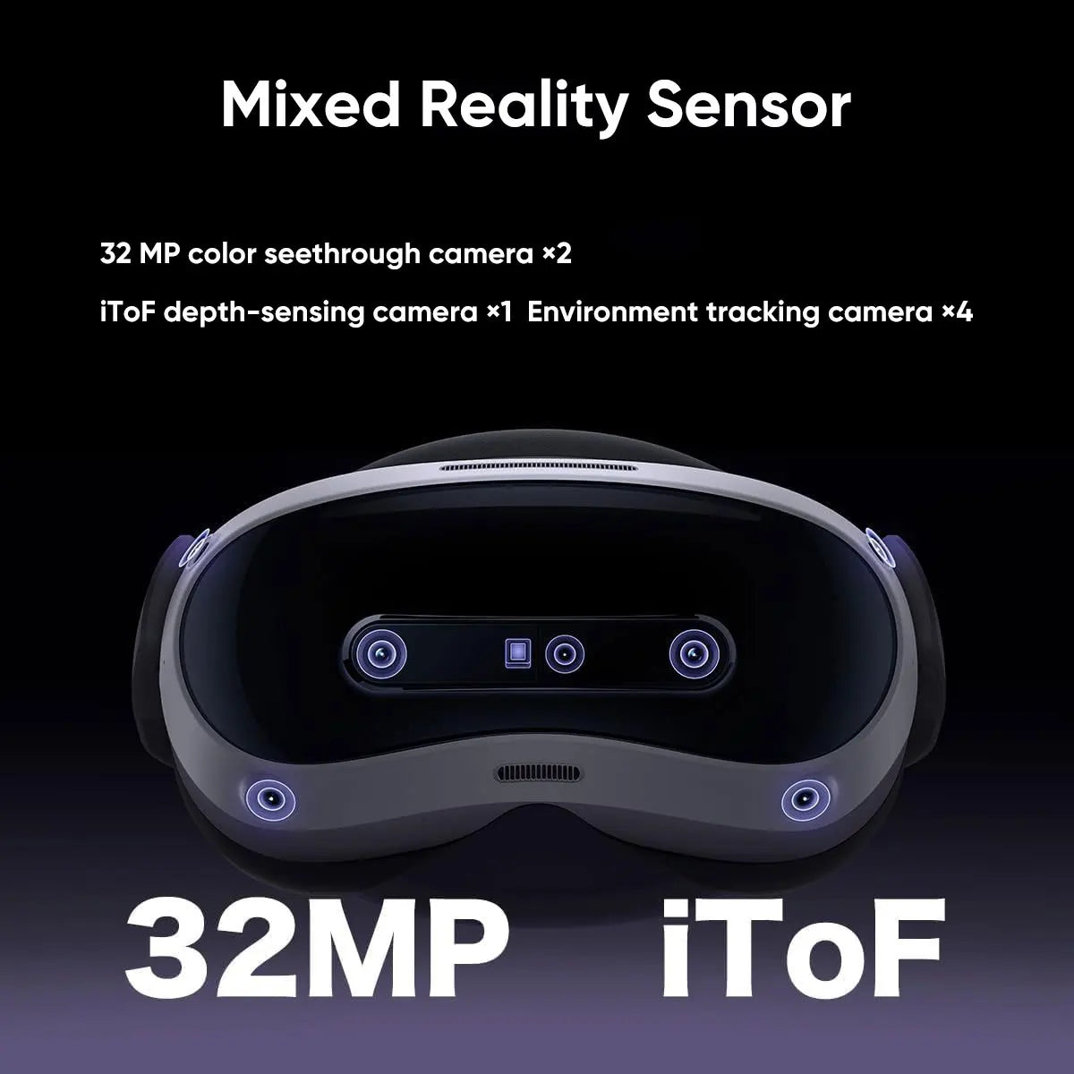 Original PICO 4 Ultra VR MR Headset 3D Wireless VR Glasses 6DOF Virtual Reality 4K Display Virtual Reality VR 3D Science Fiction