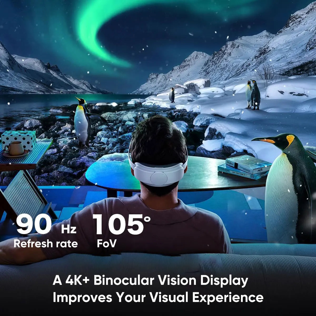 Original PICO 4 Ultra VR MR Headset 3D Wireless VR Glasses 6DOF Virtual Reality 4K Display Virtual Reality VR 3D Science Fiction