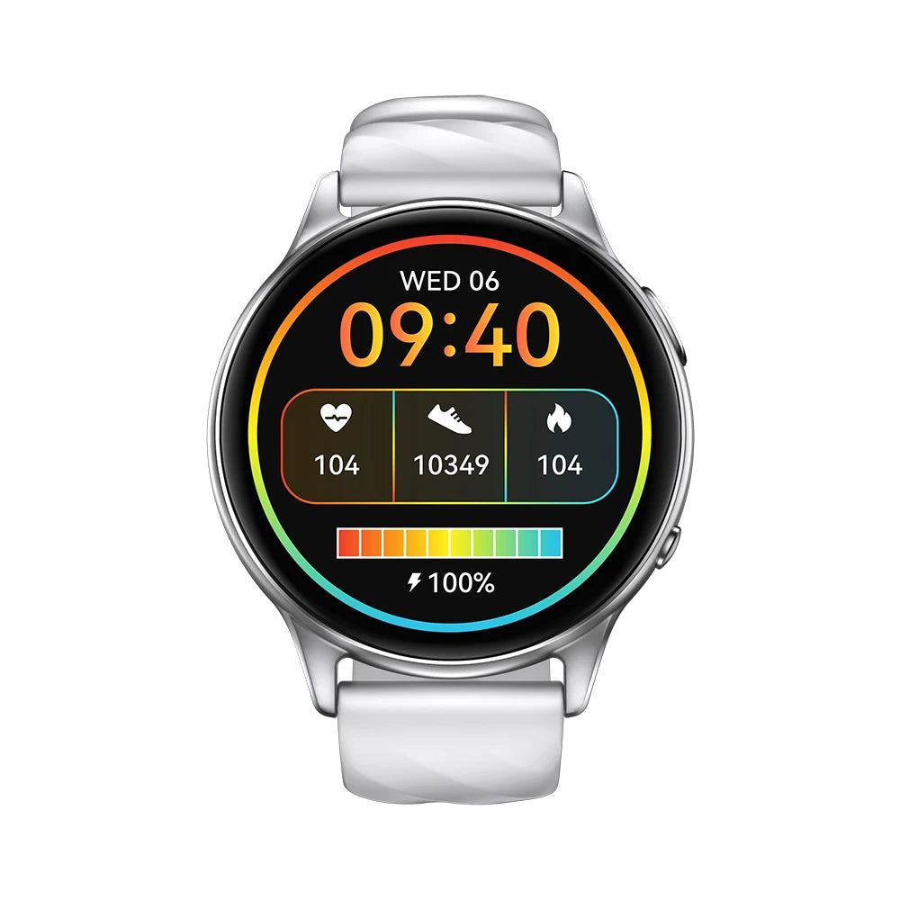 KUMI GW5 1.39"  Smartwatch liveness detection IP68 Waterproof Bluetooth Call 100+ Sport modes Health Sleep minitor