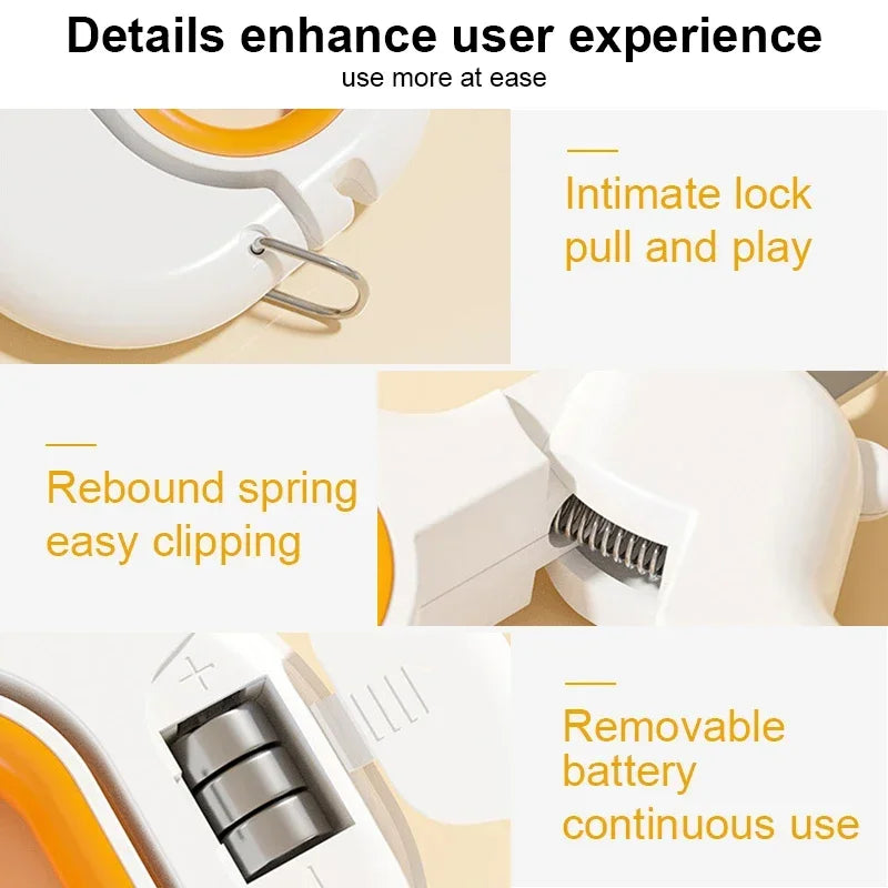 Paw Cat Nail LED Clipper Scissor Toe Nail Pet Dogs Scissor Light with Grooming - Pape'sShop