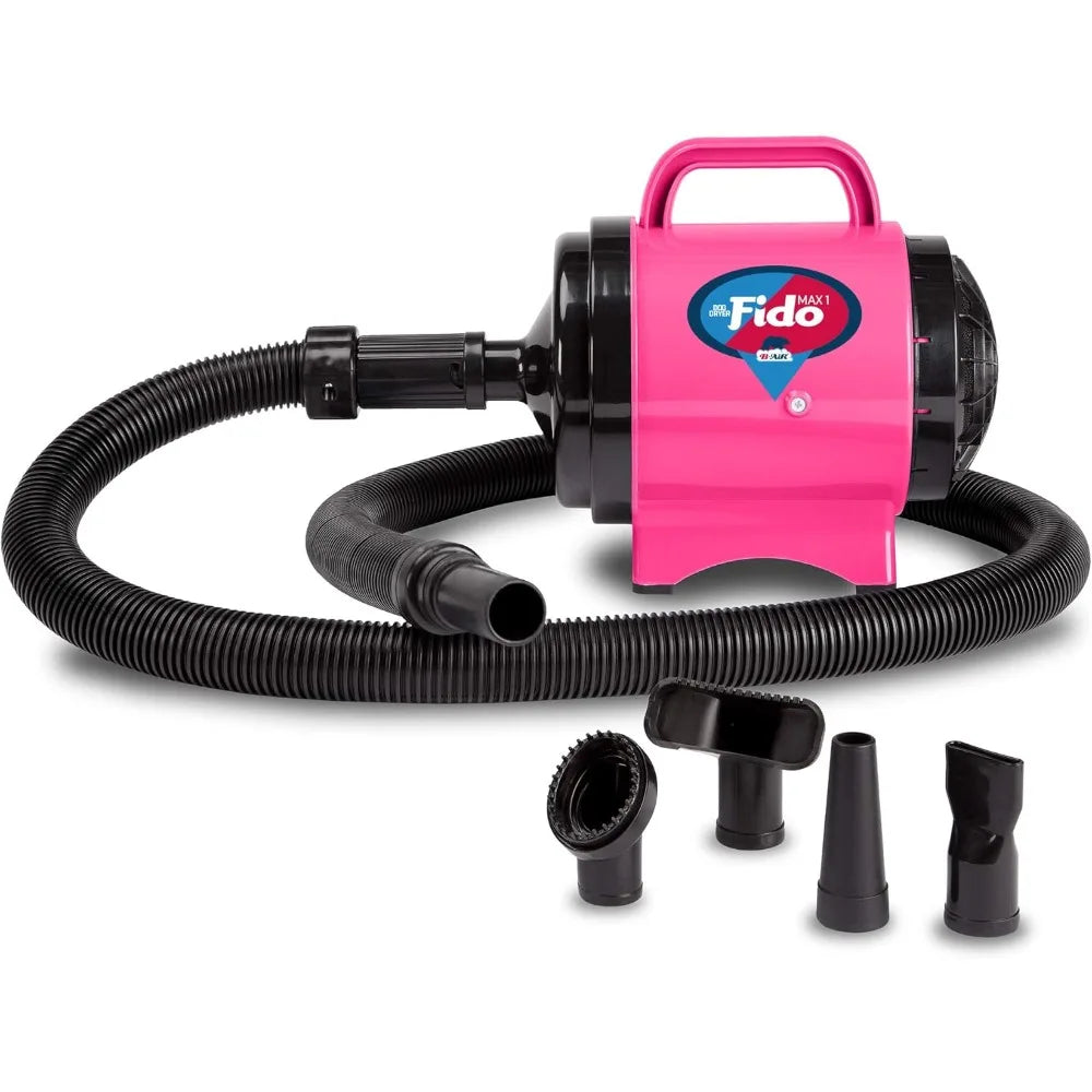 Fido Max 1 Dog Dryer - Premier Grooming Collection, Hot Pink - Pape'sShop