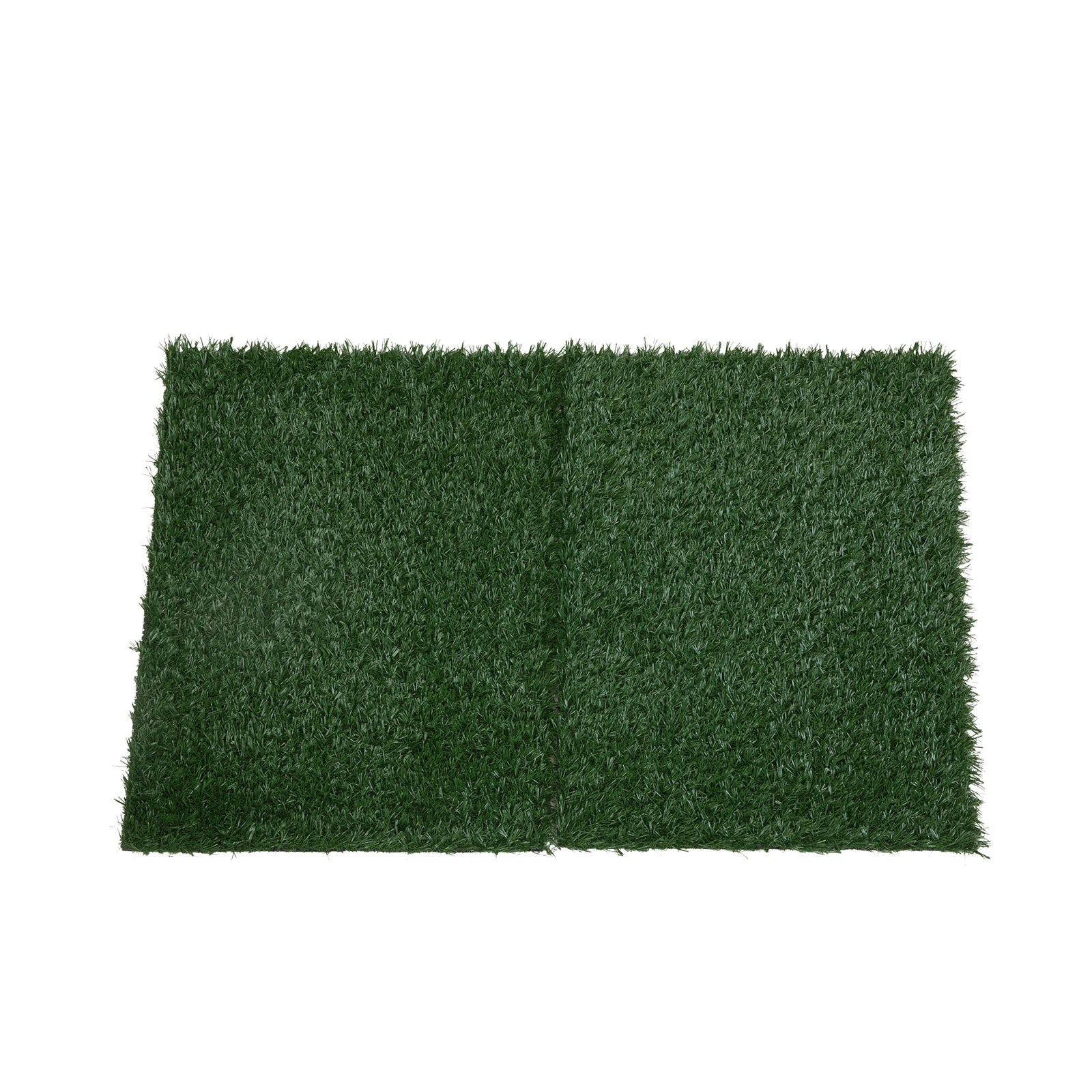 2PCS Realistic Artificial Grass Rug for Pet Potty Training, Synthetic Dog Pee Grass Turf Patch Carpet Pad for Indoor Outdoor - Pape'sShop