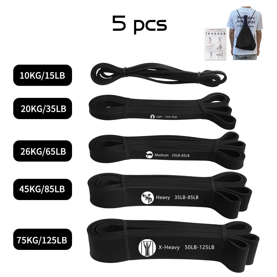 Heavy Duty Latex Resistance Band For Sport Strength Workout - Pape'sShop