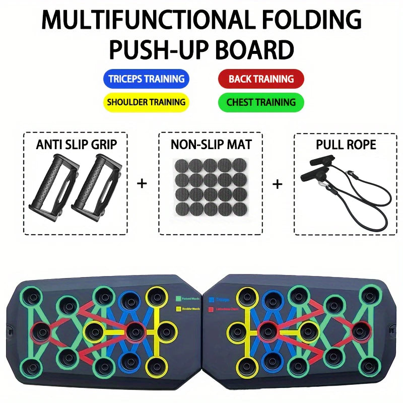 Push-up Board Set Portable Multifunctional Push-up Bar Fitness Equipment - Pape'sShop