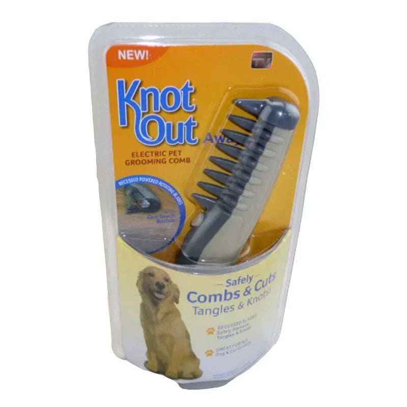 Dog Grooming Comb Quick Grooming Gilling Brush Tool for Pet Electric Cleaning Hair Cat Professional Puppy Trimmer Animal Slicker - Pape'sShop