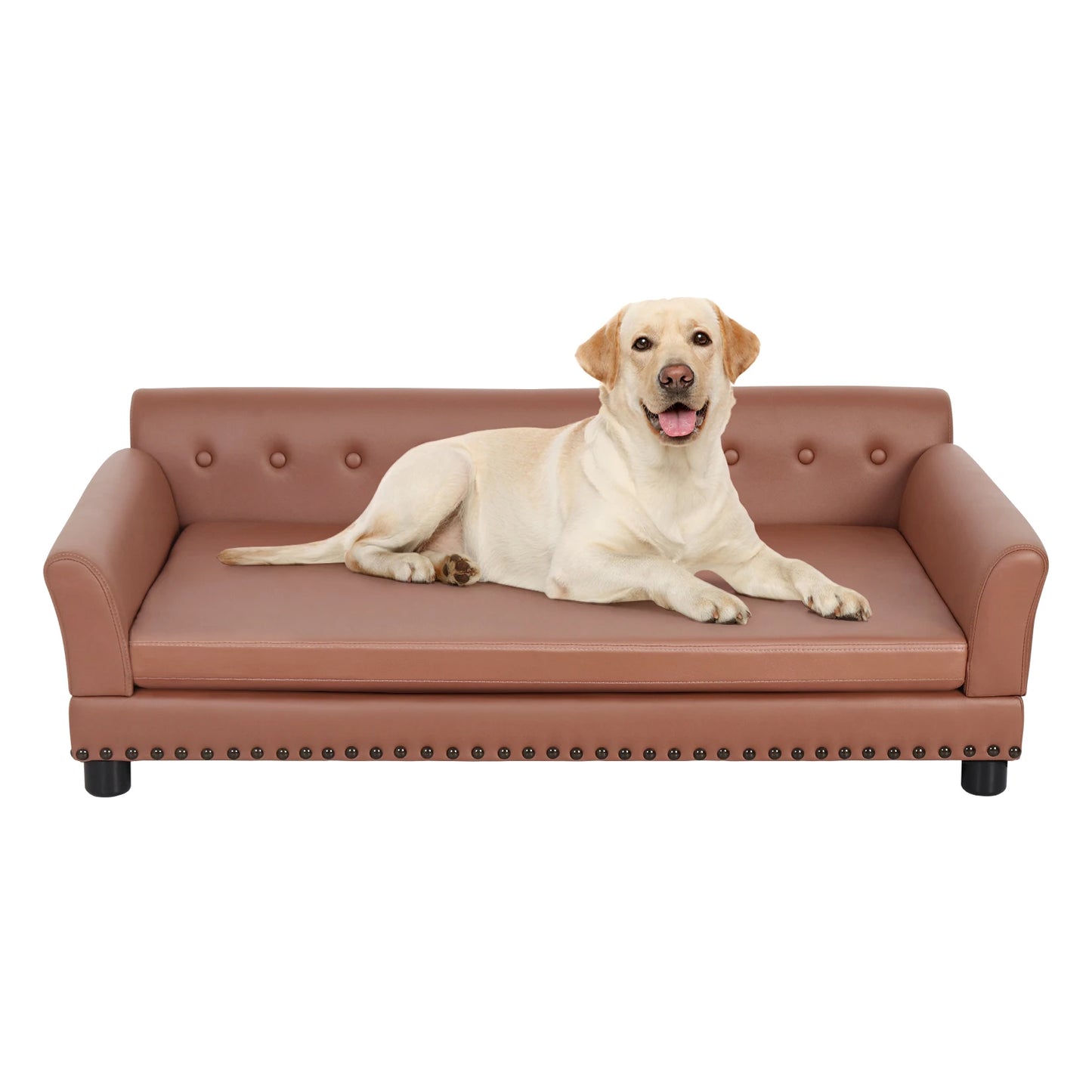 Pet Sofa Bed BingoPaw Waterproof Sofa-type Dog Bed Pet Snuggle Lounge Bed with Removable Cushion - Pape'sShop