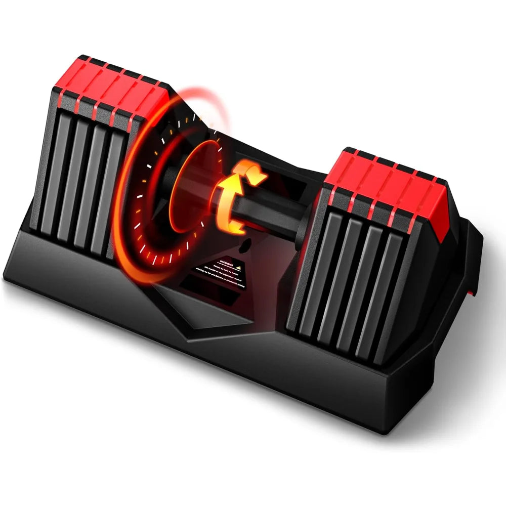 35LBS Adjustable Dumbbell-Single 5 in 1 Weights for Fitness - Pape'sShop