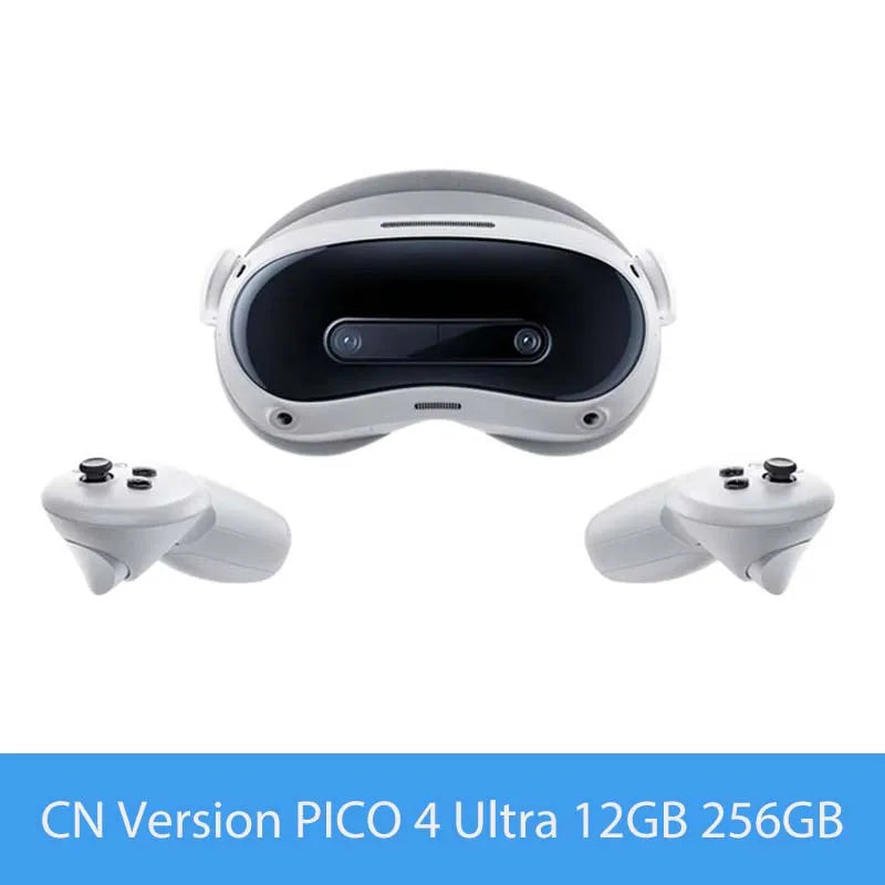 Original PICO 4 Ultra VR MR Headset 3D Wireless VR Glasses 6DOF Virtual Reality 4K Display Virtual Reality VR 3D Science Fiction