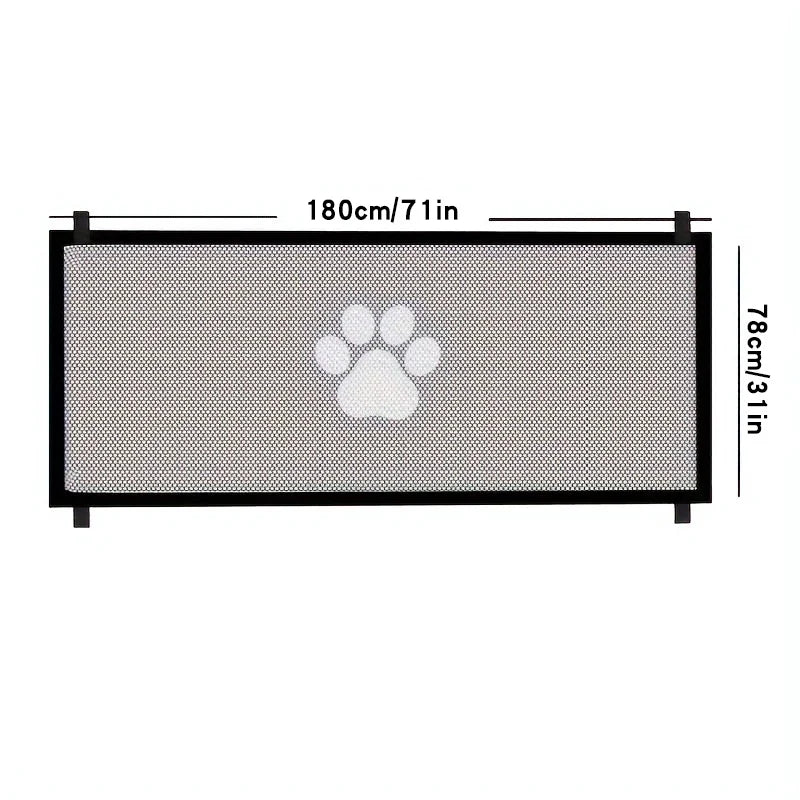 Pet Partition Safety Net Portable Polyester Net Cat Dog Indoor Obstacle Protection Net Fence Cat Screen Door Pet Supplies - Pape'sShop