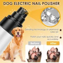 Electric Dog Nail Grinder Pet Painless USB Charging Nail Clippers Quiet Electric Dog Cat Nail Trimmers Cutter Grooming Tools - Pape'sShop