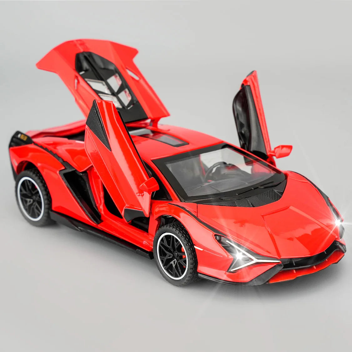 Simulation 1:32 Lambo Alloy Super Car Model Sound Light Collective Miniature Voiture Children Boy Diecast Toy Vehicle - Pape'sShop