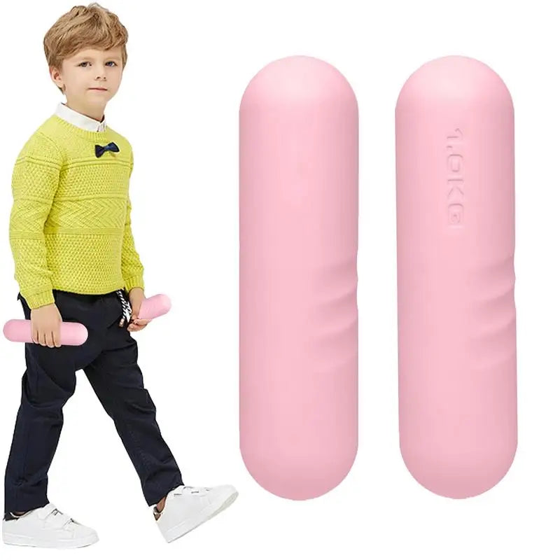 2pcs Portable Silicone Mini Small Dumbbells for Yoga - Pape'sShop