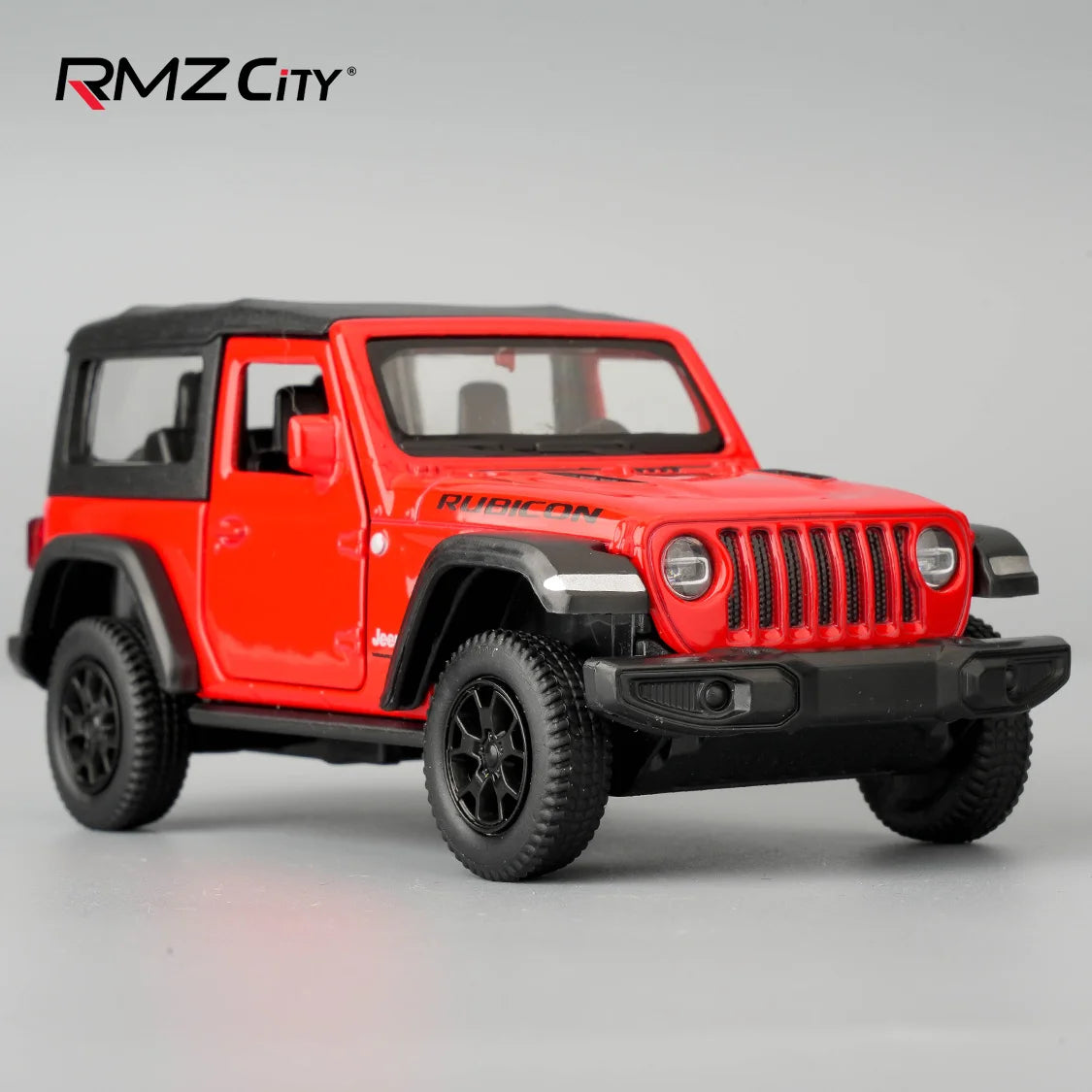 1:36 RMZCITY Jeep Wrangler Rubicon Alloy Model Toy Car Diecast Pull Back Metal Collection Children Toys Gift - Pape'sShop