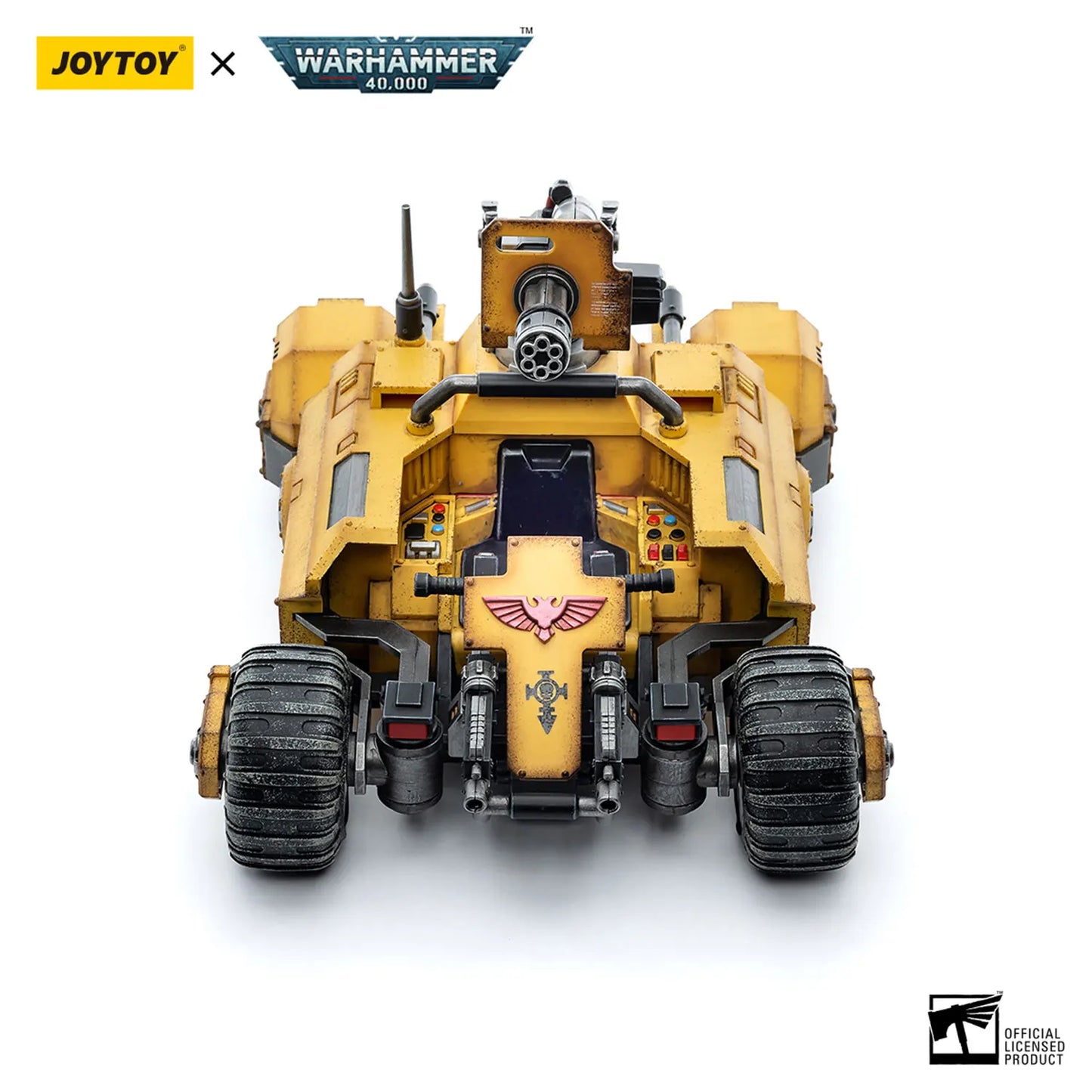 JOYTOY Warhammer 40k 1/18 Action Figures Anime  26cm Imperial Fists Primaris Invader ATV Collection Mecha Model Toys - Pape'sShop