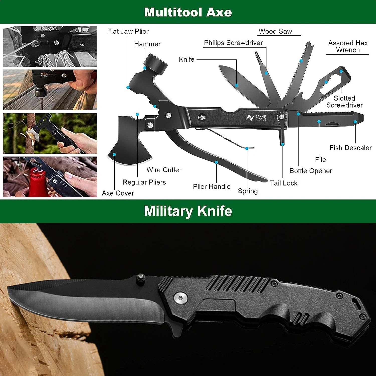 Survival First Aid Kit Military Full Set - Pape'sShop