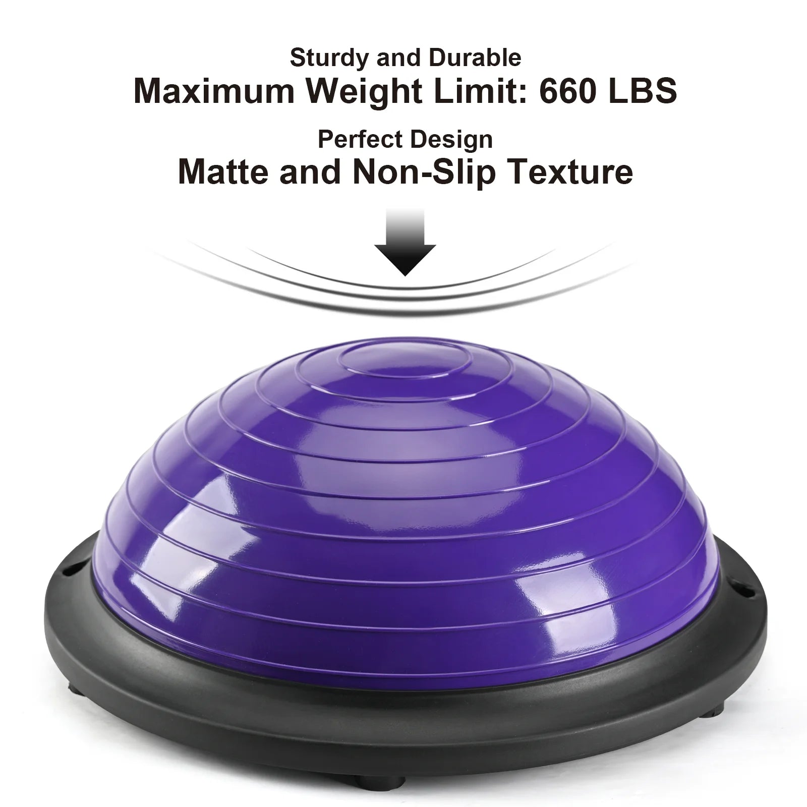 46cm Smooth Wave Speed Ball Pilates Yoga Balance Ball - Pape'sShop