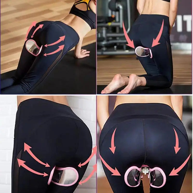 Hip Trainer Gym Kegel Pelvic Floor Muscle Strengthener Inner Thigh Exerciser Home Travel Fitness Equipment Buttocks Exercise - Pape'sShop