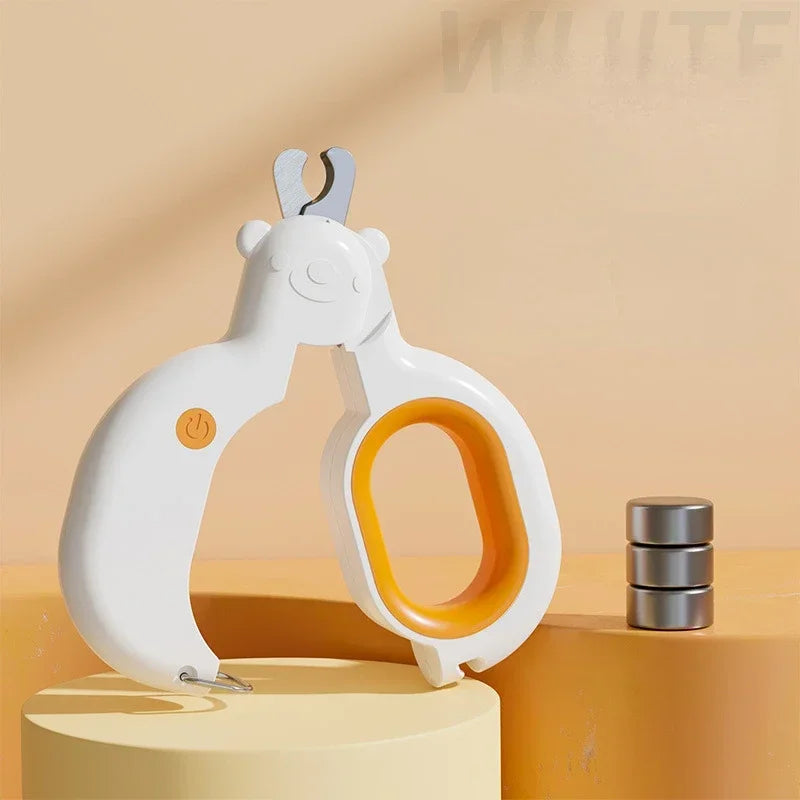 Paw Cat Nail LED Clipper Scissor Toe Nail Pet Dogs Scissor Light with Grooming - Pape'sShop