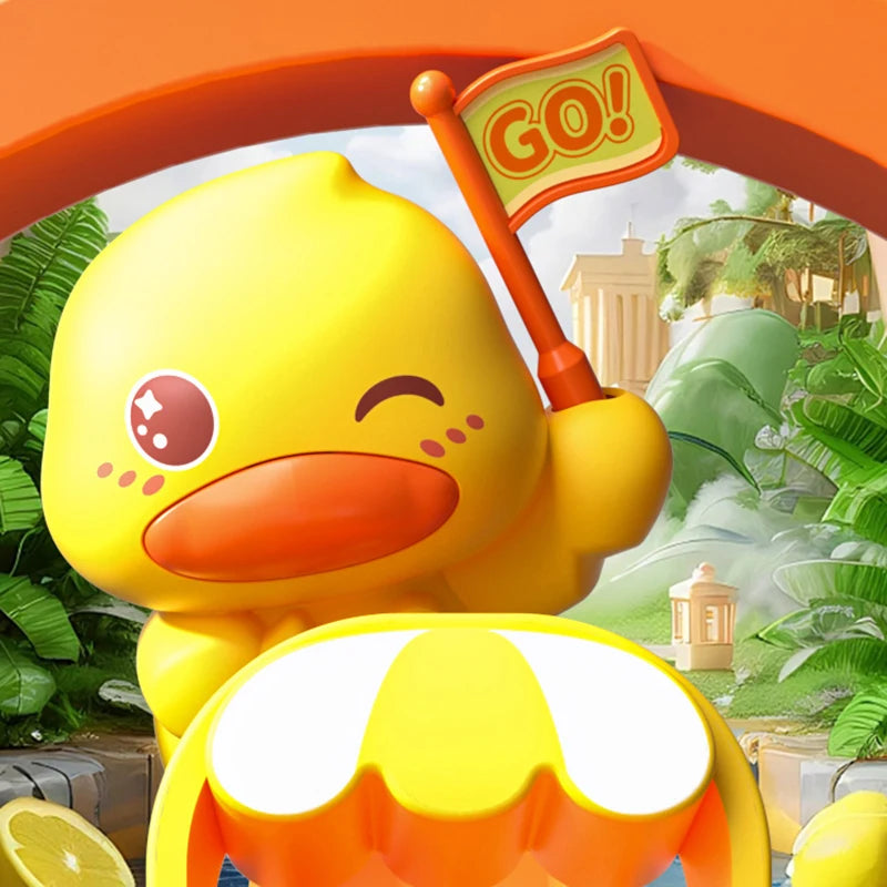 Duck Stairs Climbing Kids Toys Electric Duck Track Slide Toys Gifts Flashing Music Duck Roller Coaster Children Birthday Gifts - Pape'sShop