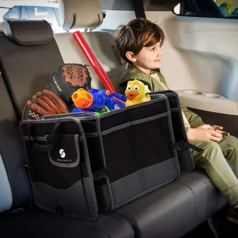 Trunk Collapsible Trunk Storage Container Organizer With Cooler